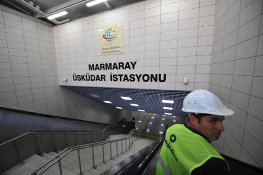 Marmaray-Bahntunnel zwischen Asien und Europa