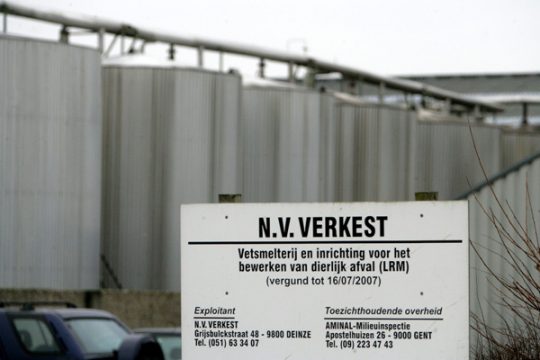 Der fettverarbeitende Betrieb Verkest löste Ende der 90er Jahre den Dioxinskandal aus
