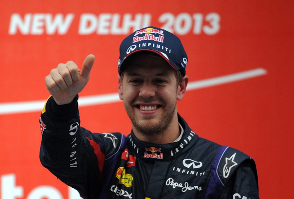 Sebastian Vettel macht in Indien den Titel perfekt