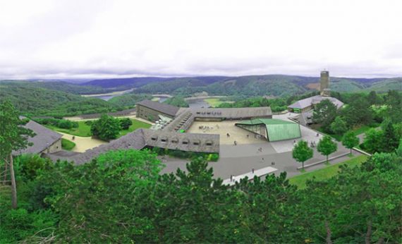 Burg Vogelsang wird zum Konferenz- und Besucherzentrum umgebaut