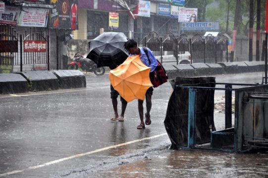 Zyklon Phailin trifft Indien (Bild: Ranchi im Bundesstaat Jharkhand)