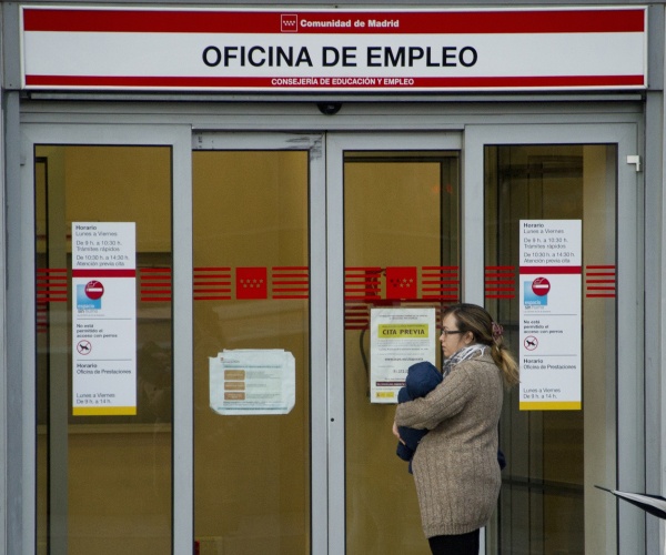 Zur Zeit weniger Andrang auf die Arbeitsämter in Spanien