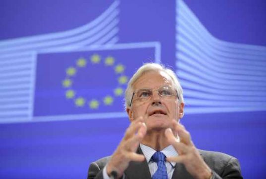 EU-Binnenmarktkommissar Michel Barnier am 18.9. in Brüssel