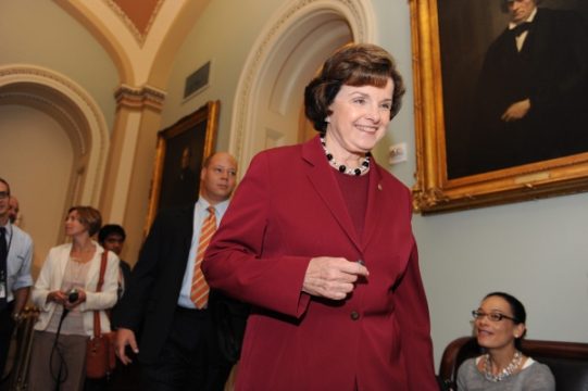 Die Vorsitzende des Geheimdienstausschusses im US-Senat, Dianne Feinstein (Bild vom 17.9.2009)