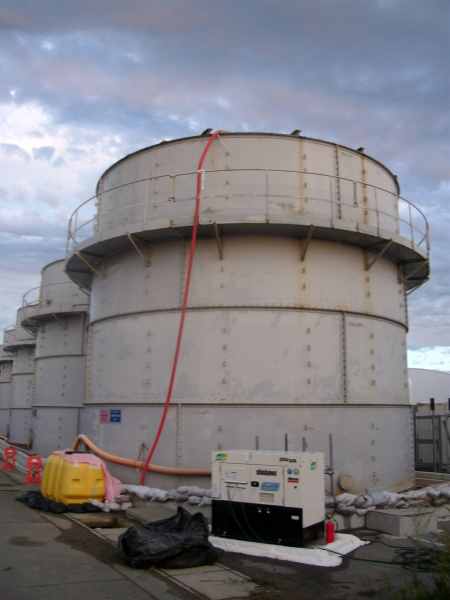 Neues Leck in einem der Tanks in Fukushima entdeckt