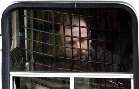 Der inhaftierte französische Greenpeace-Aktivist Francesco Pisanu