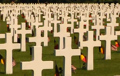 Auch der amerikanische Soldatenfriedhof in Henri-Chapelle muss schließen