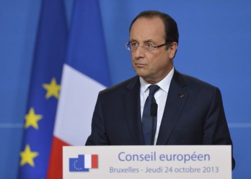 Frankreichs Präsident François Hollande beim EU-Gipfel