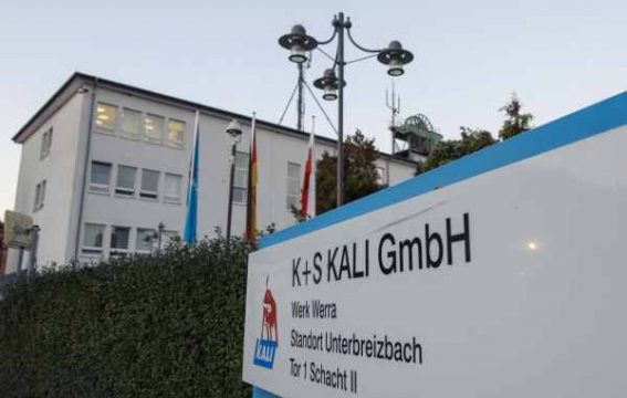 Kali- und Steinsalzproduzent K+S Kali in Unterbreizbach