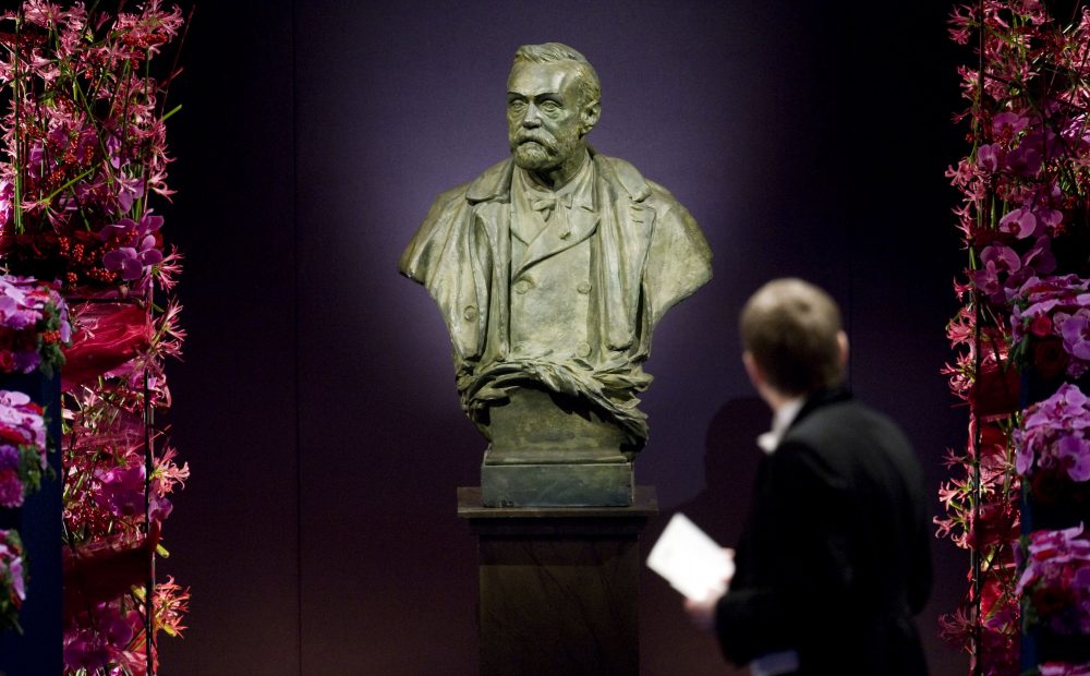 Der schwedische Chemiker Alfred Nobel (1833-1896)