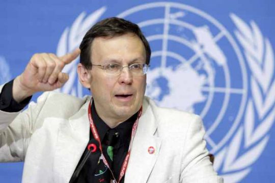 Mario Raviglione, WHO-Direktor für das weltweite Tuberkulose-Programm (Bild vom 30.6.2008)