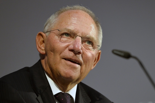 Der deutsche Finanzminister Wolfgang Schäuble