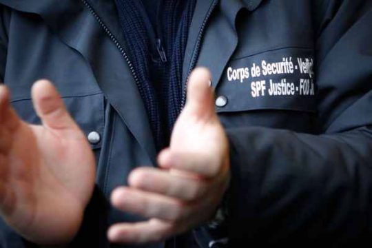 Sicherheitsdienst setzt Streikaktion in Brüssel fort