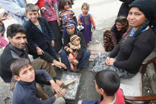 Syrische Flüchtlinge in einem Lager in der türkischen Stadt Ankara