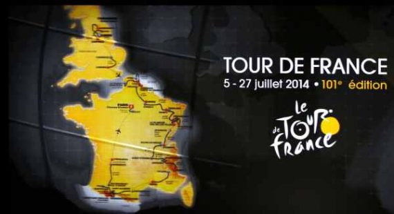 Die 101. Tour de France beginnt am 5. Juli 2014 mit einer Flachetappe in Leeds