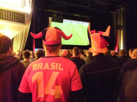 Public Viewing im Triangel