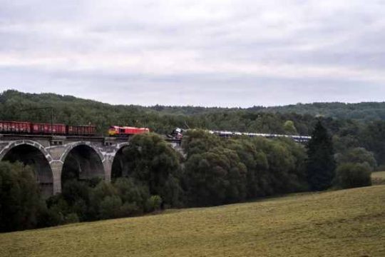 Güterzug in der Nähe von Voeren entgleist