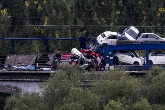 Güterzug in der Nähe von Voeren entgleist