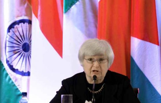 Janet Yellen soll US-Notenbankchefin werden (Bild vom 3. Juni)