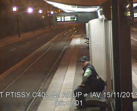 Der mutmaßliche Attentäter auf die Zeitung "Libération"