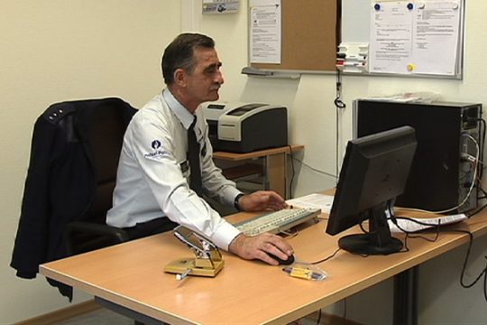 Dienststellenleiter Edgard Schmit