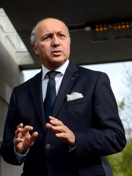Frankreichs Außenminister Fabius dämpft die Erwartungen an die Atomgespräche mit dem Iran