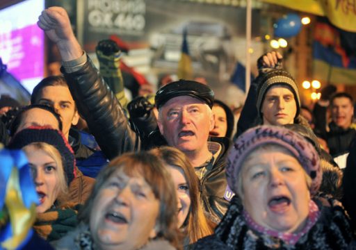 Pro-EU-Demonstration in Kiew