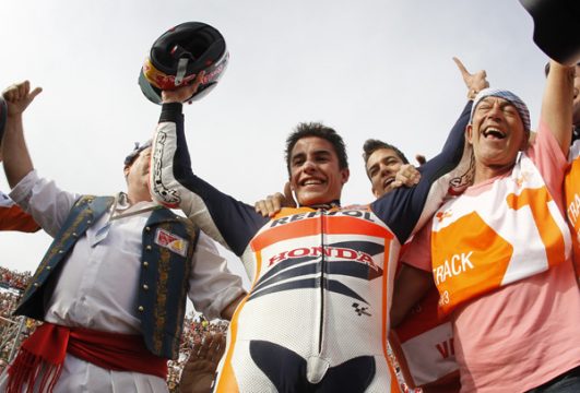 Marc Marquez ist Motorrad-Weltmeister