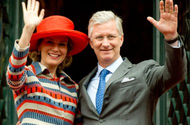 Letzte Joyeuse Entrée: Philippe und Mathilde in Brüssel