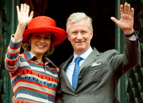 Letzte Joyeuse Entrée: Philippe und Mathilde in Brüssel
