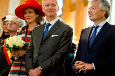 Letzte Joyeuse Entrée: Philippe und Mathilde in Brüssel