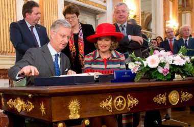 Letzte Joyeuse Entrée: Philippe und Mathilde in Brüssel