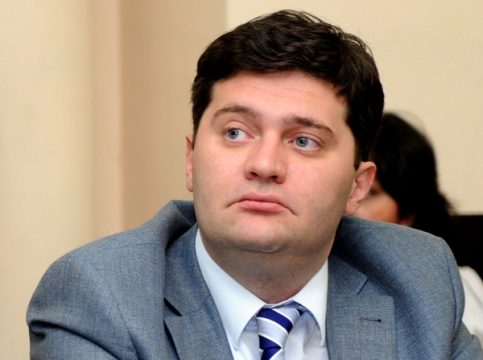 Georgiens Ex-Verteidigungsminister Batscho Achalaja am 3. Juli 2012