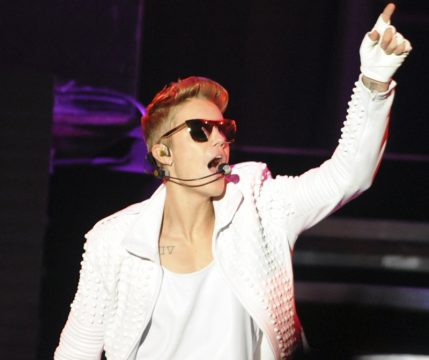 Jastin Bieber bei einem Konzert in Paraguay am 15. November