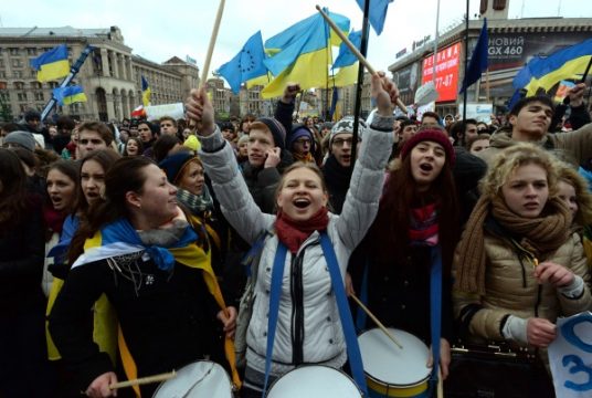 Studentenproteste in Kiew