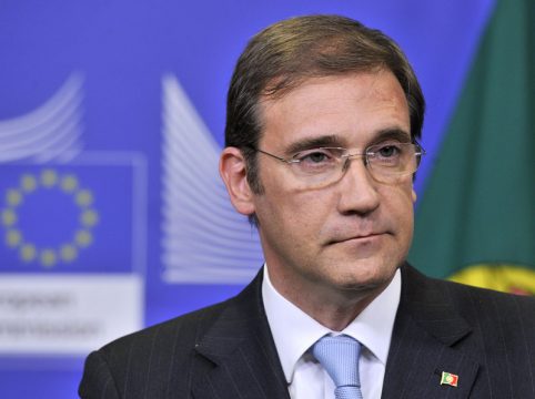 Portugals Premierminister Pedro Passos Coelho am 6. November in Brüssel