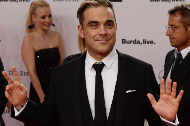 Robbie Williams bei der Bambi-Verleihung am 14. November 2013 in Berlin