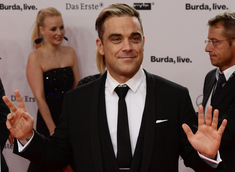 Robbie Williams bei der Bambi-Verleihung am 14. November 2013 in Berlin