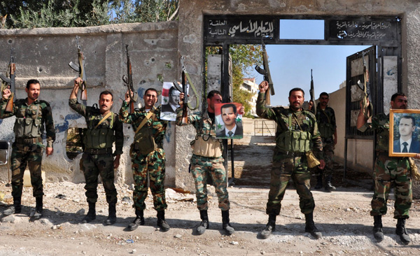 Syriens Regierungssoldaten