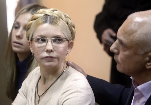 Julija Timoschenko bei einer Anhörung vor Gericht (Archiv)