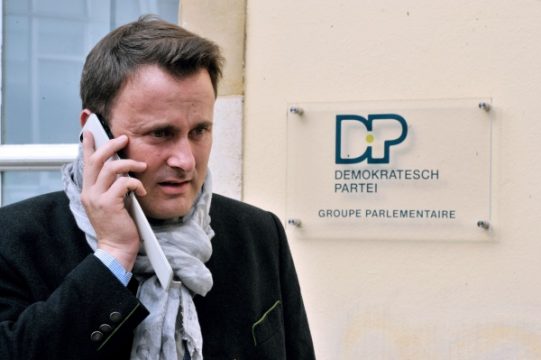 Xavier Bettel am 21. Oktober