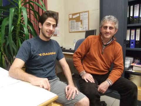 Abdullrahman Kallas und sein Onkel Abdullah Tello