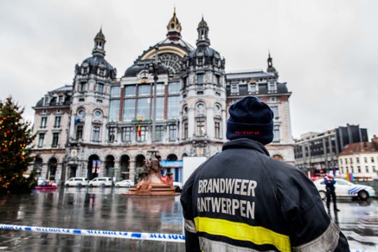 Falscher Bombenalarm im Antwerpener Zentralbahnhof