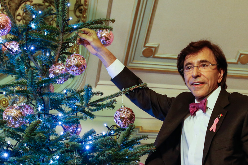 Ein besonderes Weihnachtsmenü für Elio Di Rupo