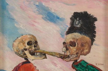 James Ensor, Squelettes se disputant un hareng-saur