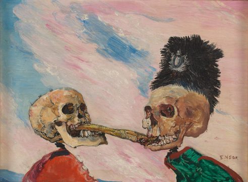 James Ensor, Squelettes se disputant un hareng-saur