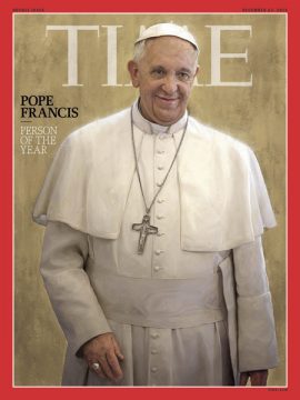 Papst Franziskus ist "Mensch des Jahres" für Time