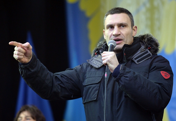 Kiews Bürgermeister Vitali Klitschko (Archivbild: Sergei Supinsky/AFP)
