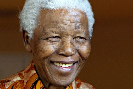Nelson Mandela im Jahr 2005