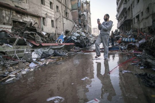 Anschlag auf Polizeihauptquartier in Mansur